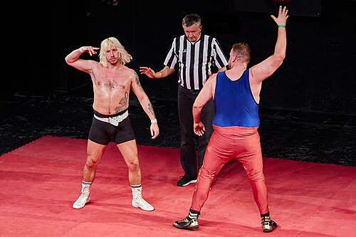 Christmas Brawl 2025, in Arena, Vienna, Wrestling Match, Mirko vs. Bravo 017