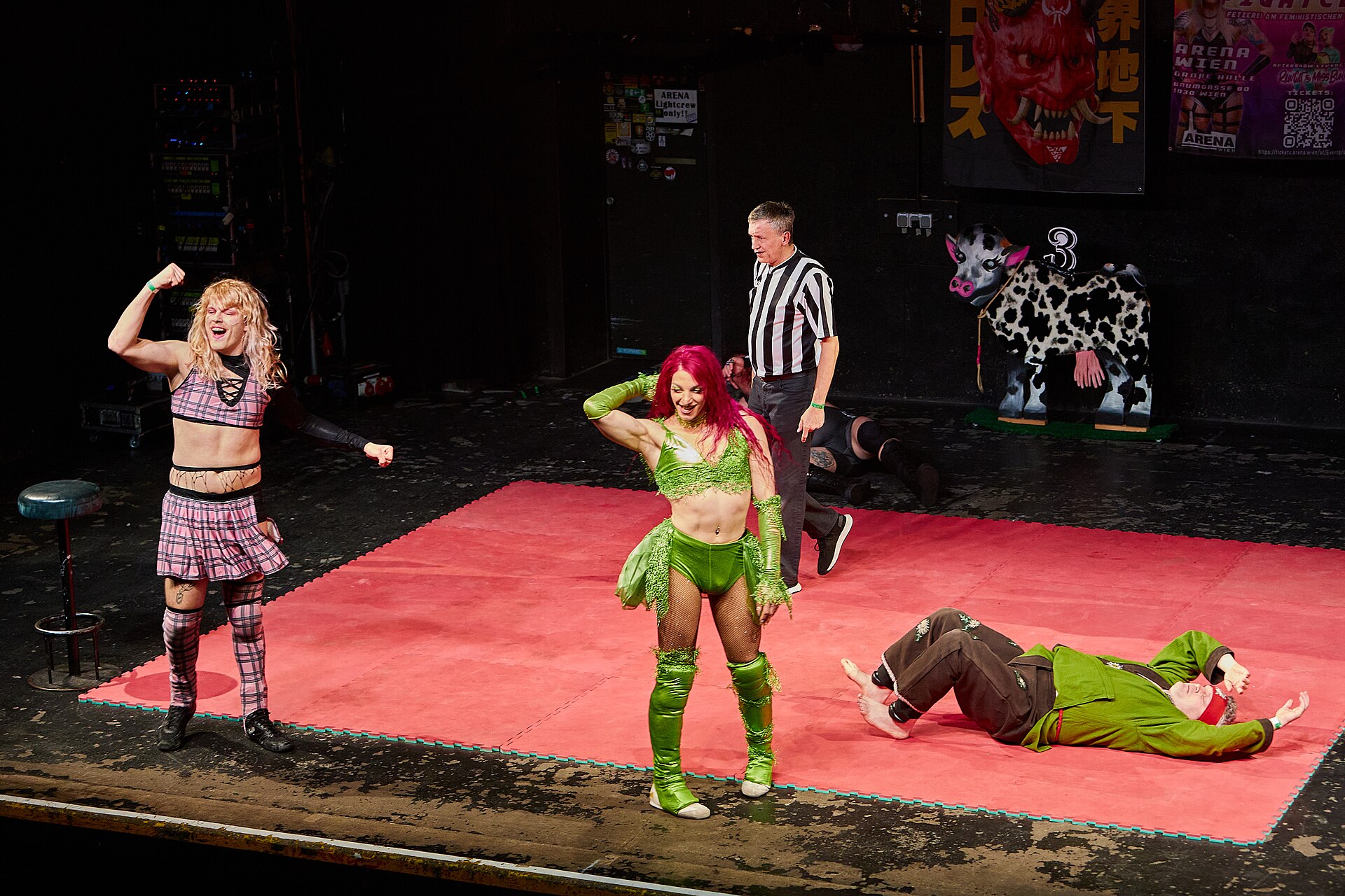 Christmas Brawl 2025, in Arena, Vienna, Wrestling, Tag Team Match, Rosi/Michelangelo vs. Himayala/Hias 009