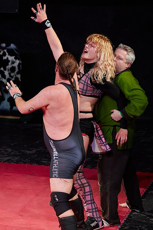 Christmas Brawl 2025, in Arena, Vienna, Wrestling, Tag Team Match, Rosi/Michelangelo vs. Himayala/Hias 021