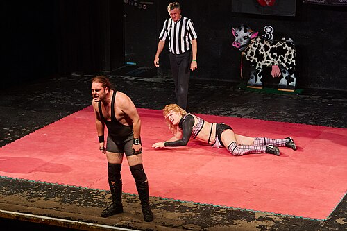 Christmas Brawl 2025, in Arena, Vienna, Wrestling, Tag Team Match, Rosi/Michelangelo vs. Himayala/Hias 022