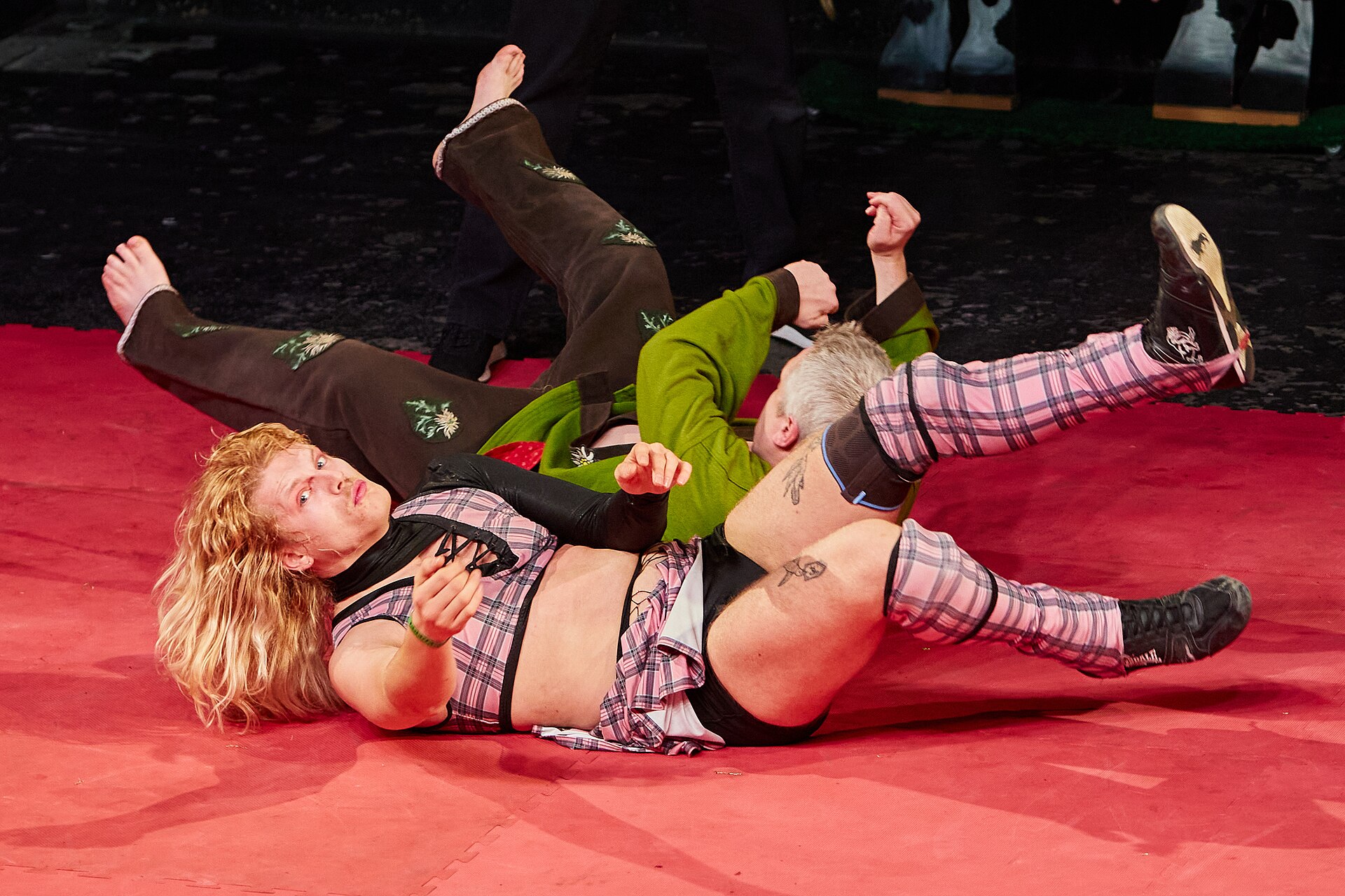 Christmas Brawl 2025, in Arena, Vienna, Wrestling, Tag Team Match, Rosi/Michelangelo vs. Himayala/Hias 024