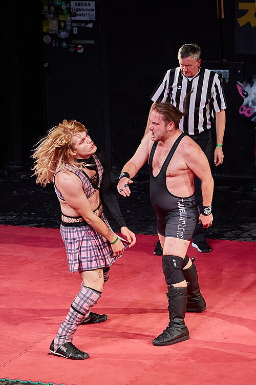 Christmas Brawl 2025, in Arena, Vienna, Wrestling, Tag Team Match, Rosi/Michelangelo vs. Himayala/Hias 027