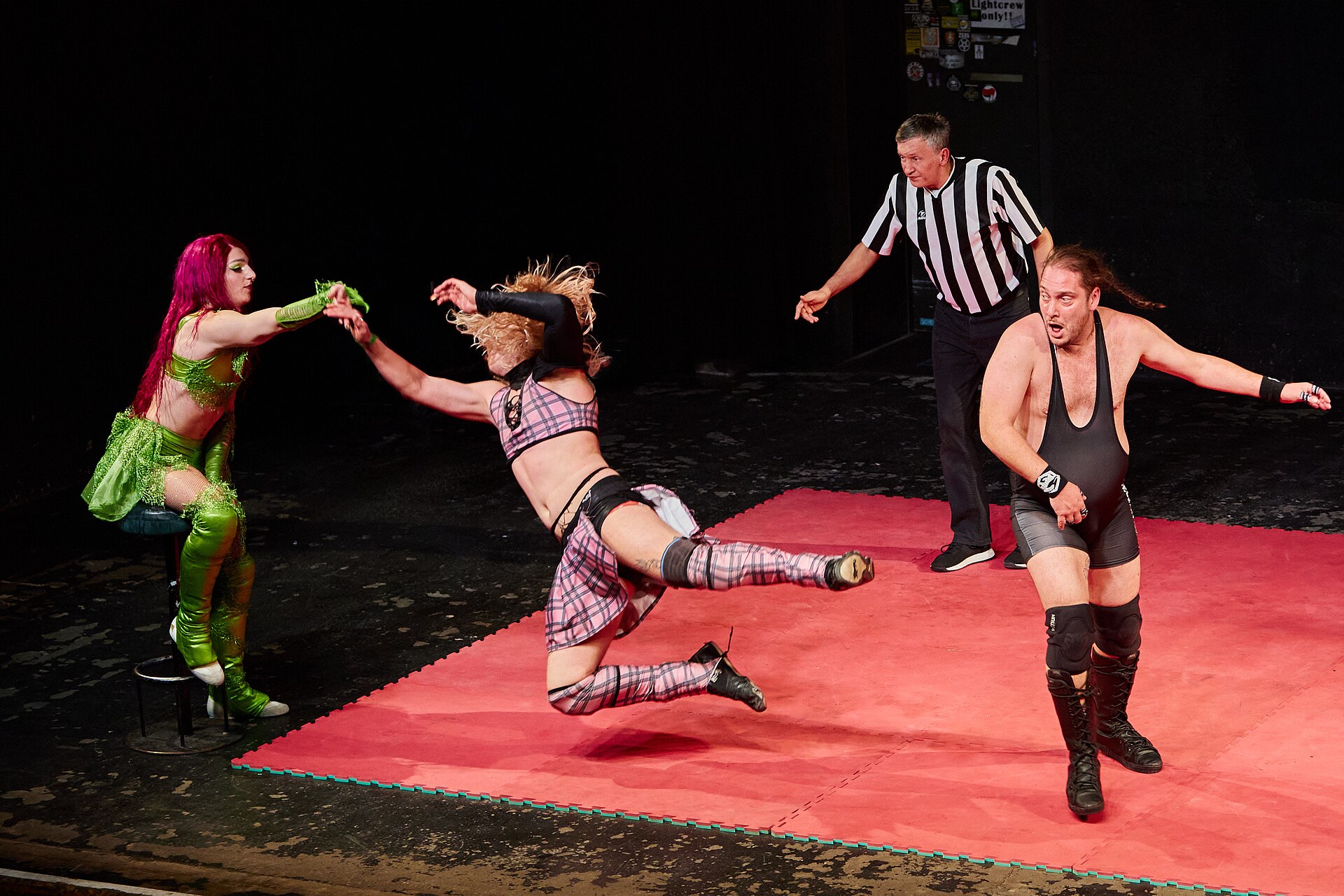 Christmas Brawl 2025, in Arena, Vienna, Wrestling, Tag Team Match, Rosi/Michelangelo vs. Himayala/Hias 029