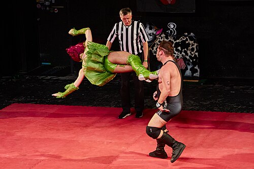 Christmas Brawl 2025, in Arena, Vienna, Wrestling, Tag Team Match, Rosi/Michelangelo vs. Himayala/Hias 031