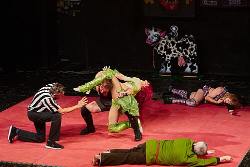 Christmas Brawl 2025, in Arena, Vienna, Wrestling, Tag Team Match, Rosi/Michelangelo vs. Himayala/Hias 036