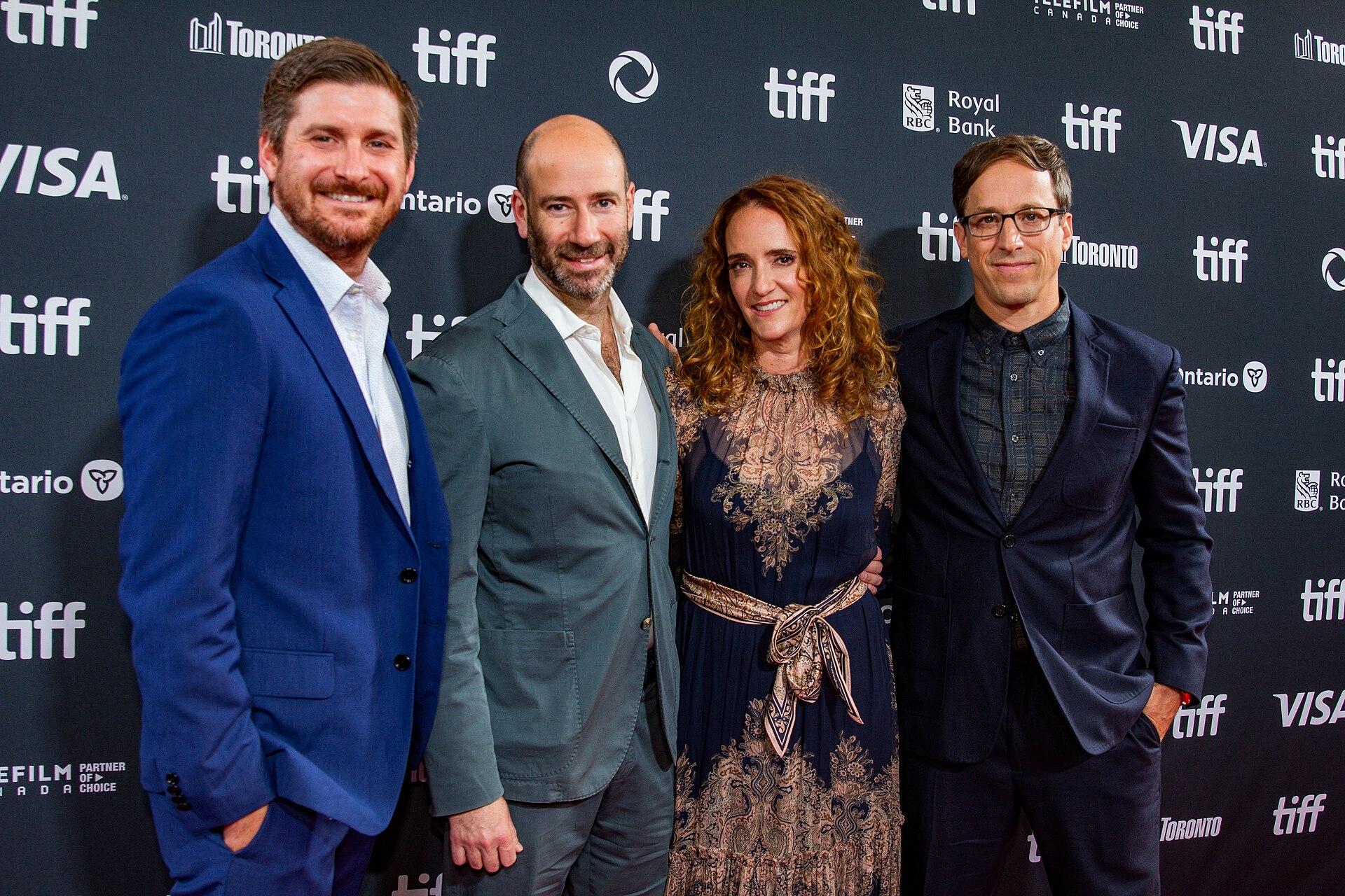 Christopher Leggett, Rafael Marmor, Jessica Elbaum, and Josh Greenbaum at the 2024 Toronto International Film Festival (TIFF) for the movie Will & Harper.