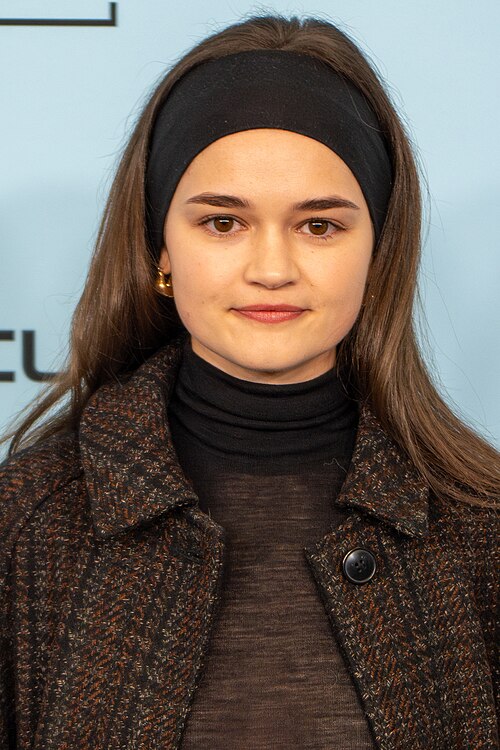 Ciara Bravo, actress, at the 2025 Sundance Film Festival for Last Days