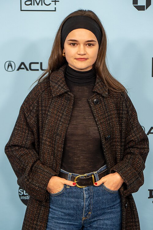 Ciara Bravo, actress, at the 2025 Sundance Film Festival for Last Days