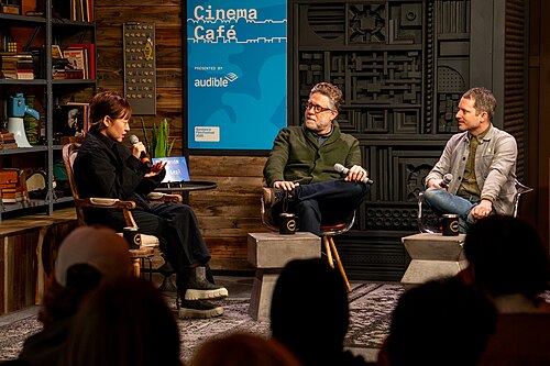 Cinema Cafe at the 2025 Sundance Film Festival Visitations Podcast Recording