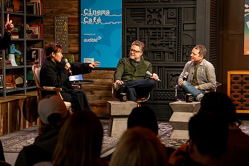Cinema Cafe at the 2025 Sundance Film Festival Visitations Podcast Recording