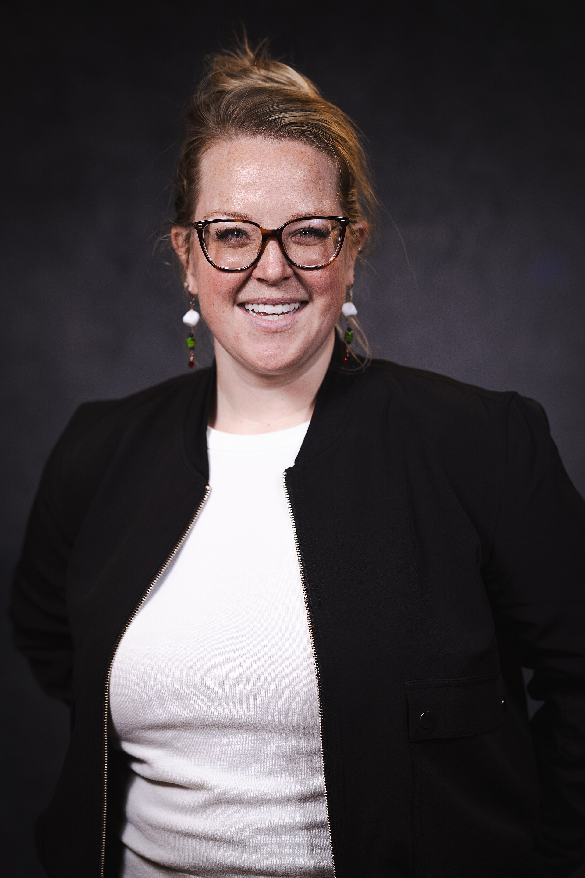 Claire Koonce portrait at WikiPortraits Studio at Sundance 2025