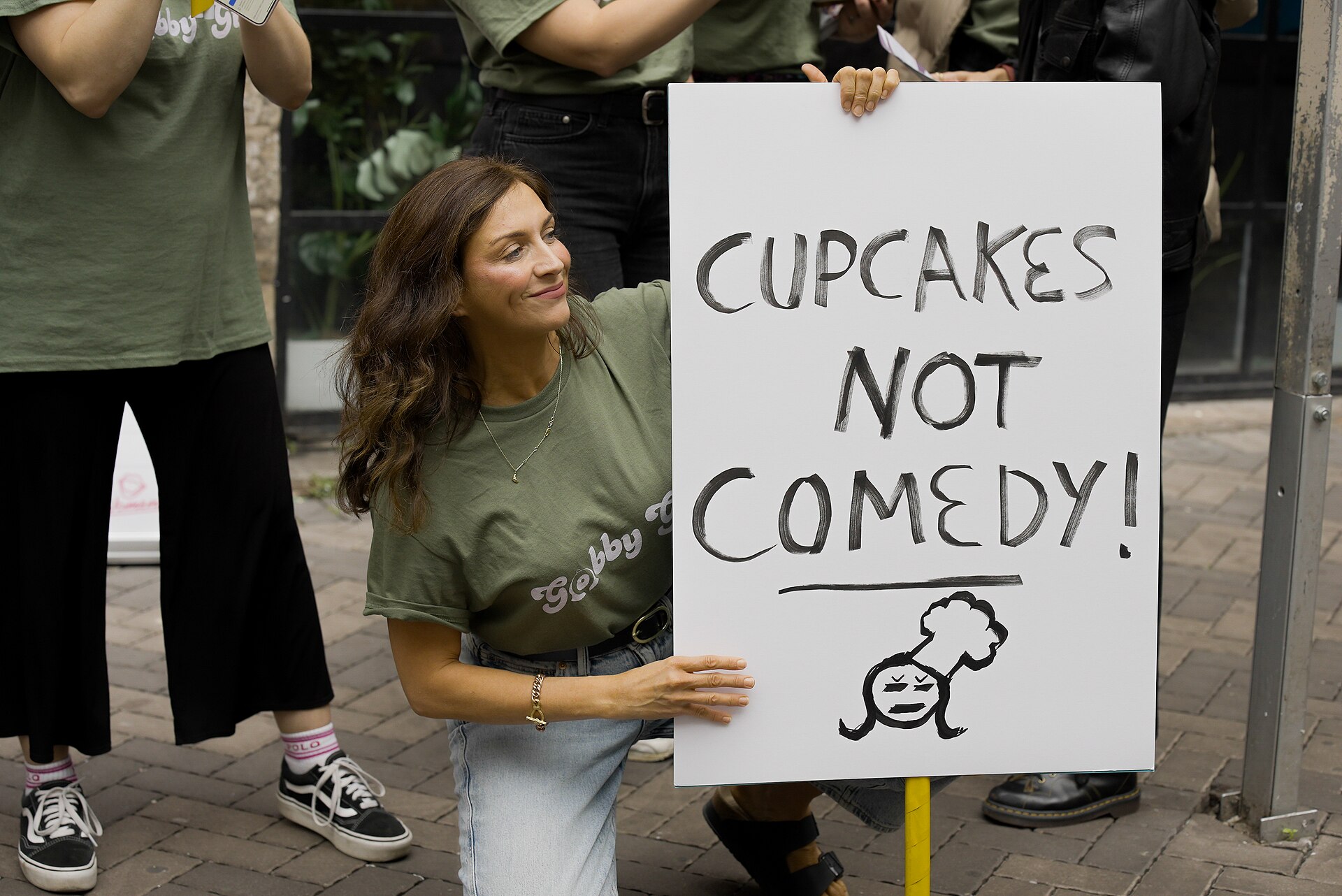 Claire Rafferty of "Gobby Girls: The 11% Club" at the 2025 Edinburgh Festival Fringe.