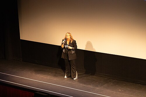 Claudette Godfrey, senior film programmer, at the 2025 South by Southwest festival.