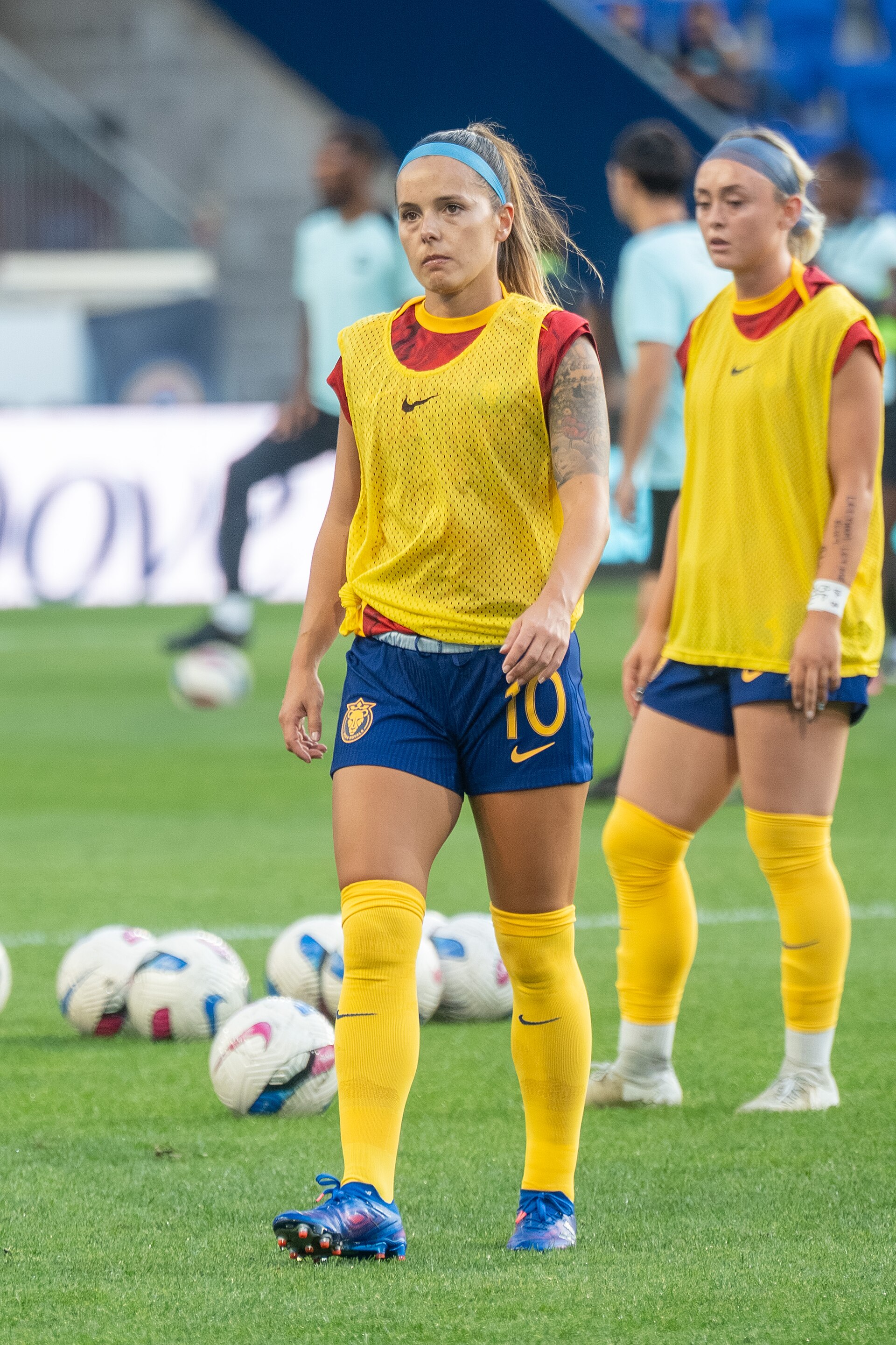 Claudia Zornoza during Gotham FC vs Utah Royals on 23 Aug 2025