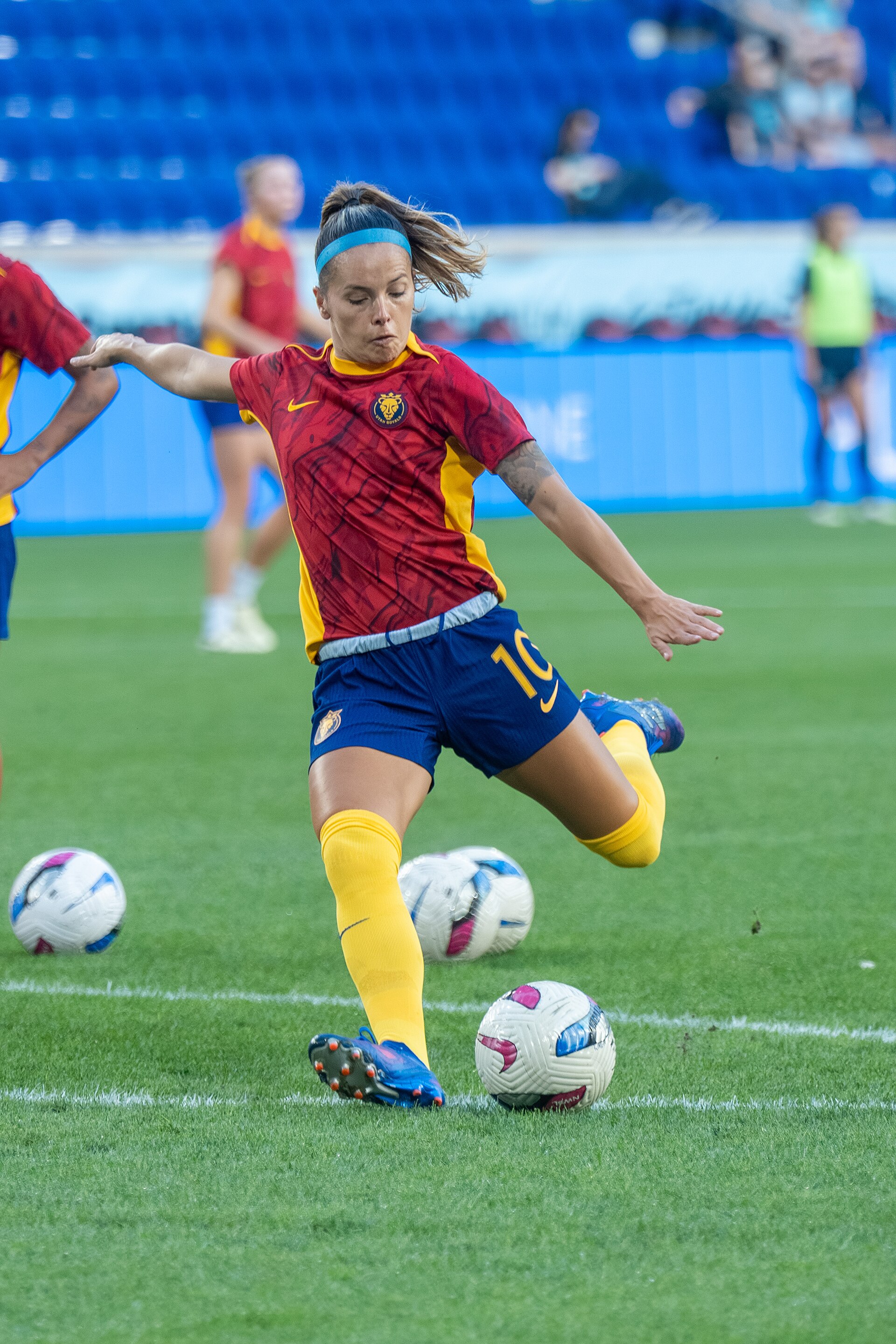 Claudia Zornoza during Gotham FC vs Utah Royals on 23 Aug 2025