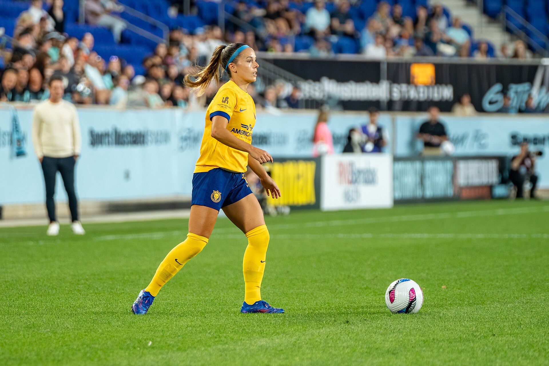 Claudia Zornoza during Gotham FC vs Utah Royals on 23 Aug 2025