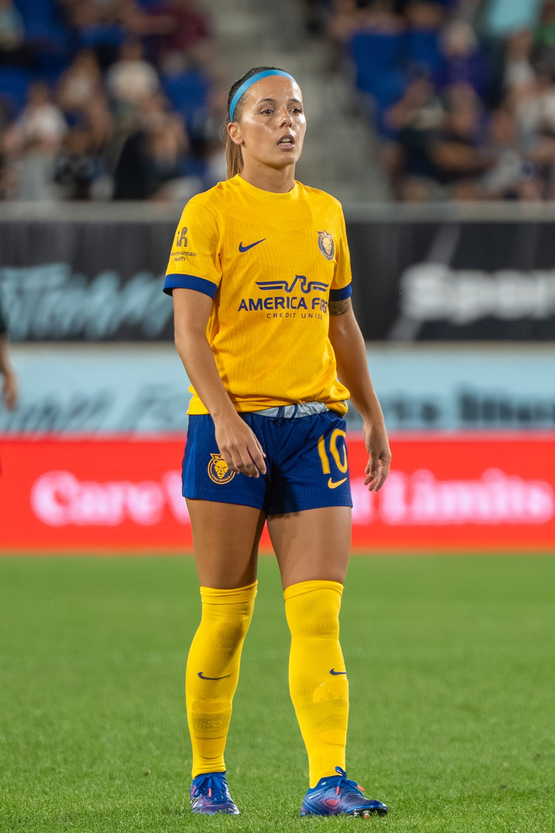 Claudia Zornoza during Gotham FC vs Utah Royals on 23 Aug 2025