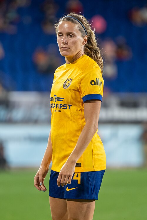Cloé Lacasse during Gotham FC vs Utah Royals on 23 Aug 2025