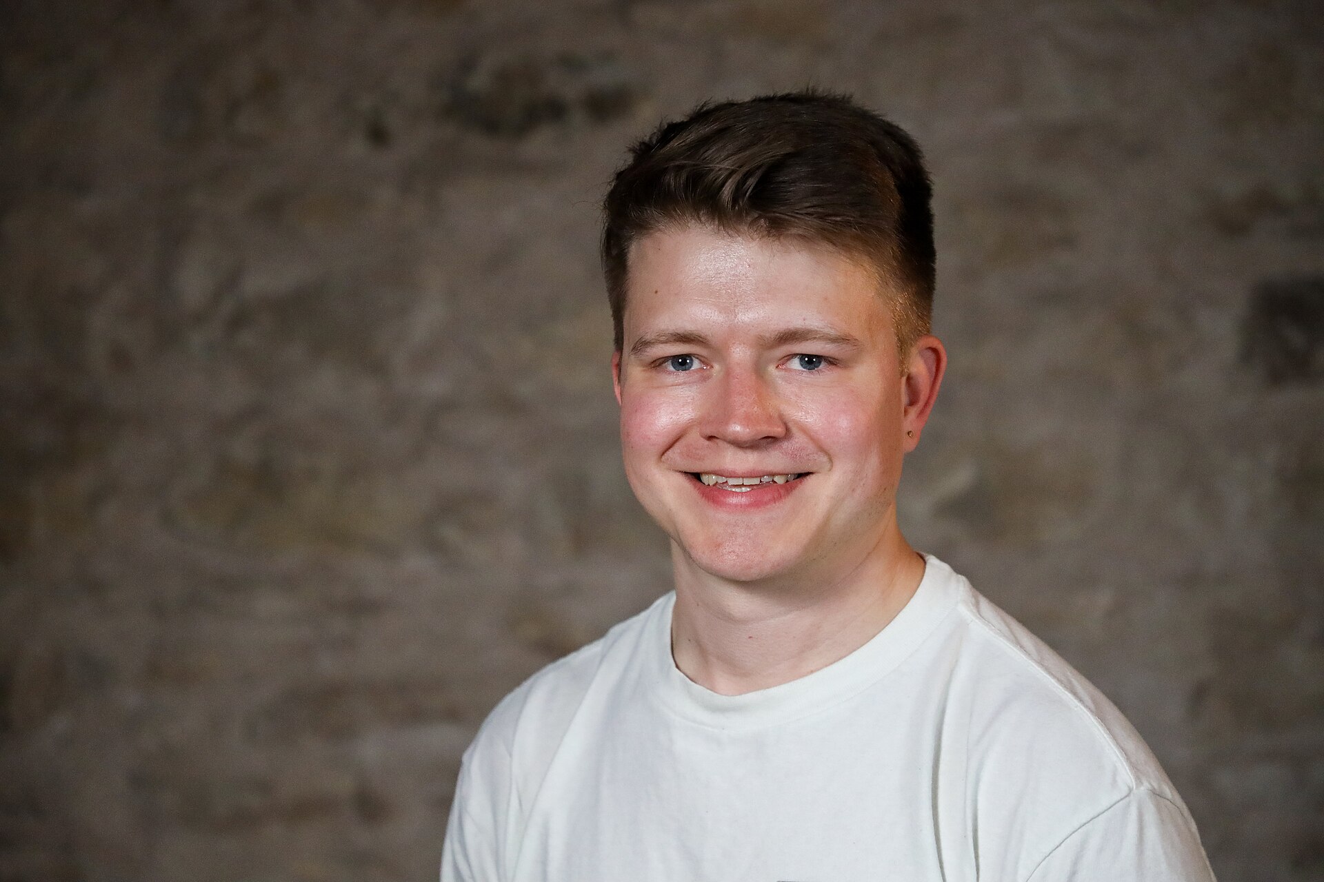 Cody Pumper at SXSW in March 2024. Taken as part of the WikiPortraits project.