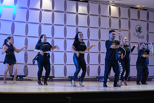 Con Todo Dance Company, Latin dancers, at California Dance Festival in Sacramento, California in June 2025