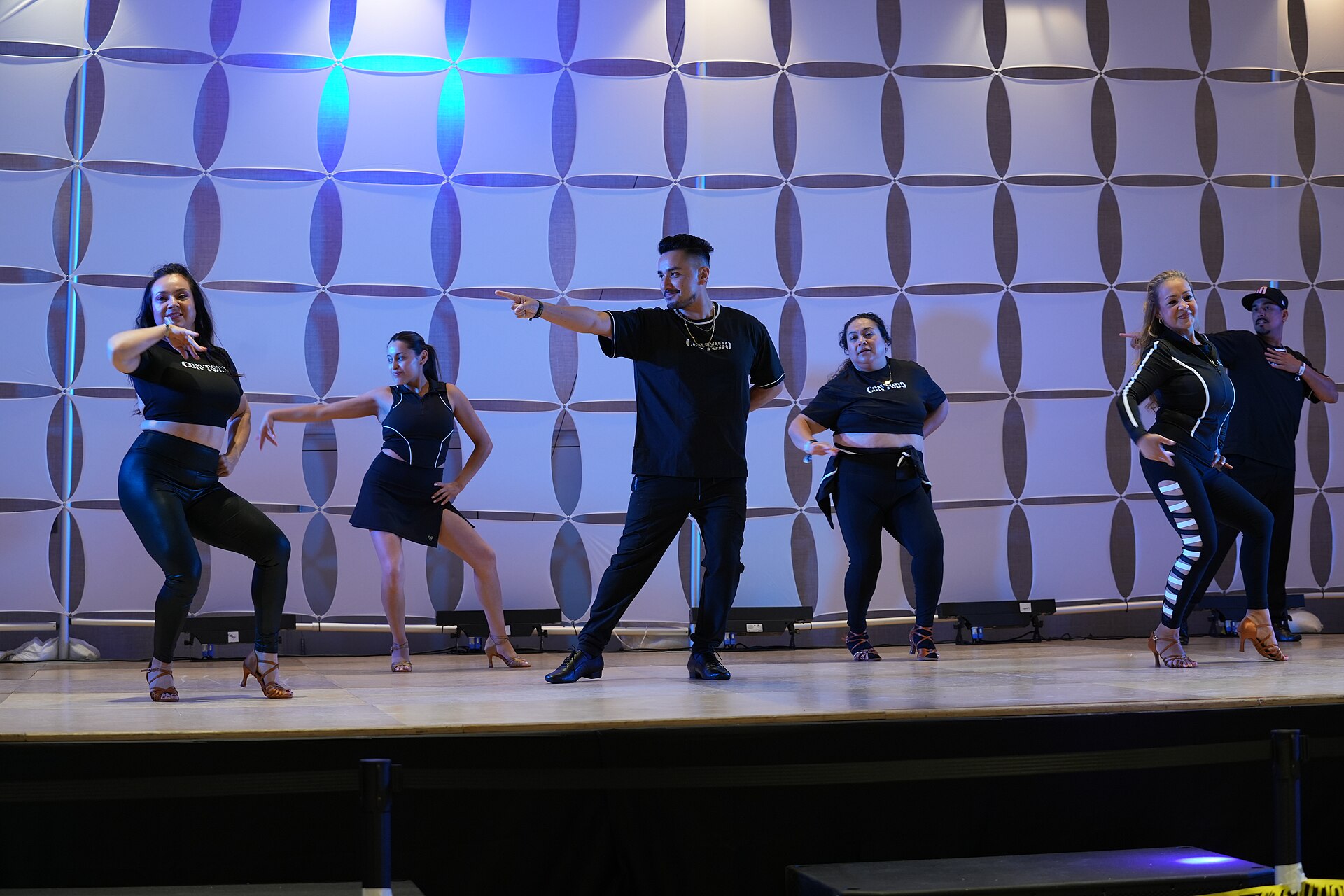 Con Todo Dance Company, Latin dancers, at California Dance Festival in Sacramento, California in June 2025