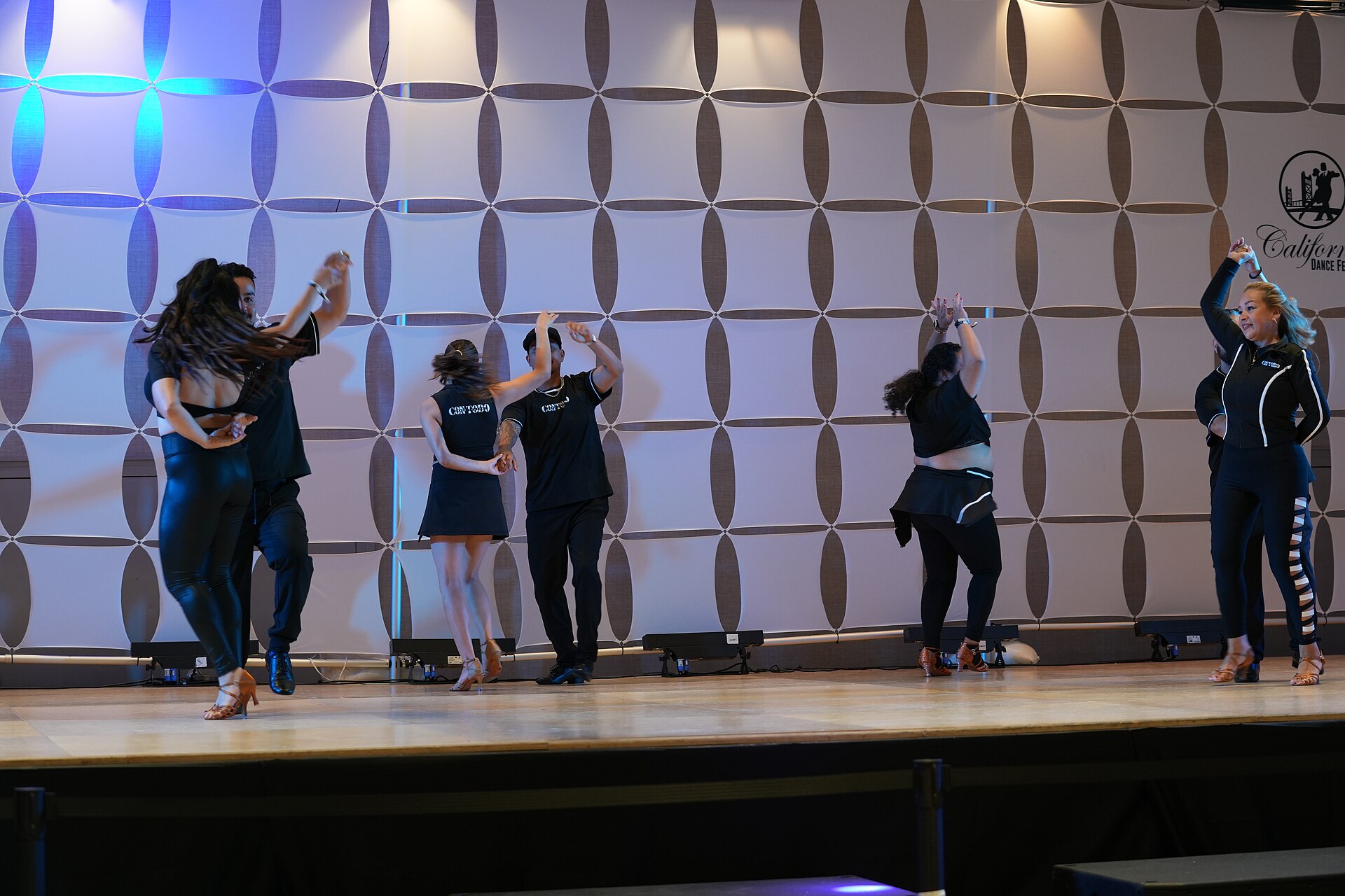 Con Todo Dance Company, Latin dancers, at California Dance Festival in Sacramento, California in June 2025