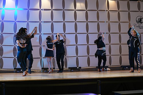 Con Todo Dance Company, Latin dancers, at California Dance Festival in Sacramento, California in June 2025