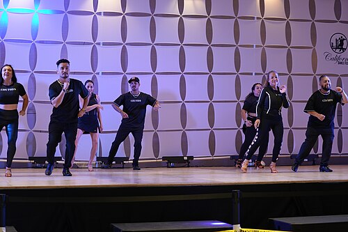 Con Todo Dance Company, Latin dancers, at California Dance Festival in Sacramento, California in June 2025