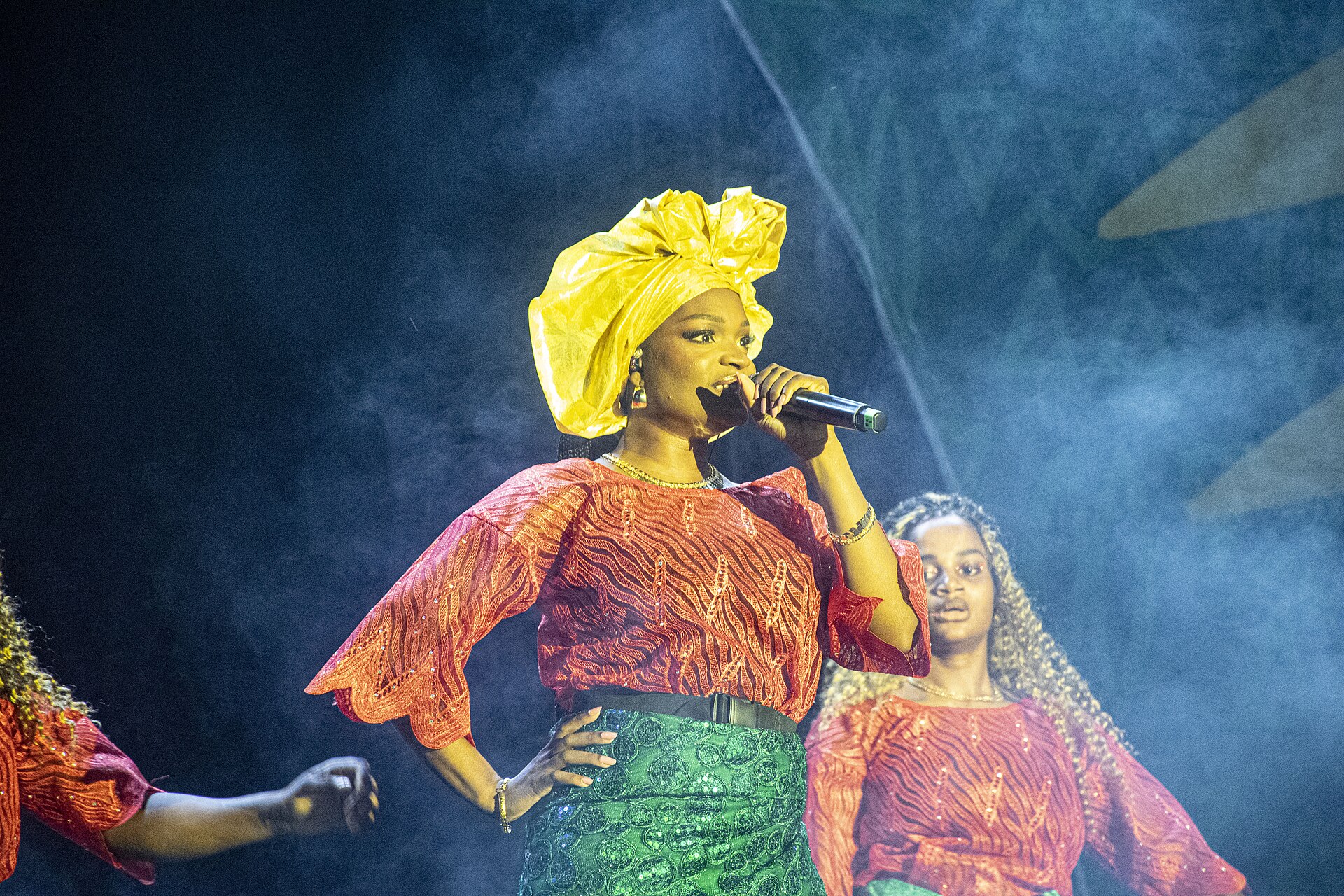 Prestation de Queen Fumi