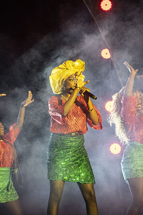 Prestation de Queen Fumi