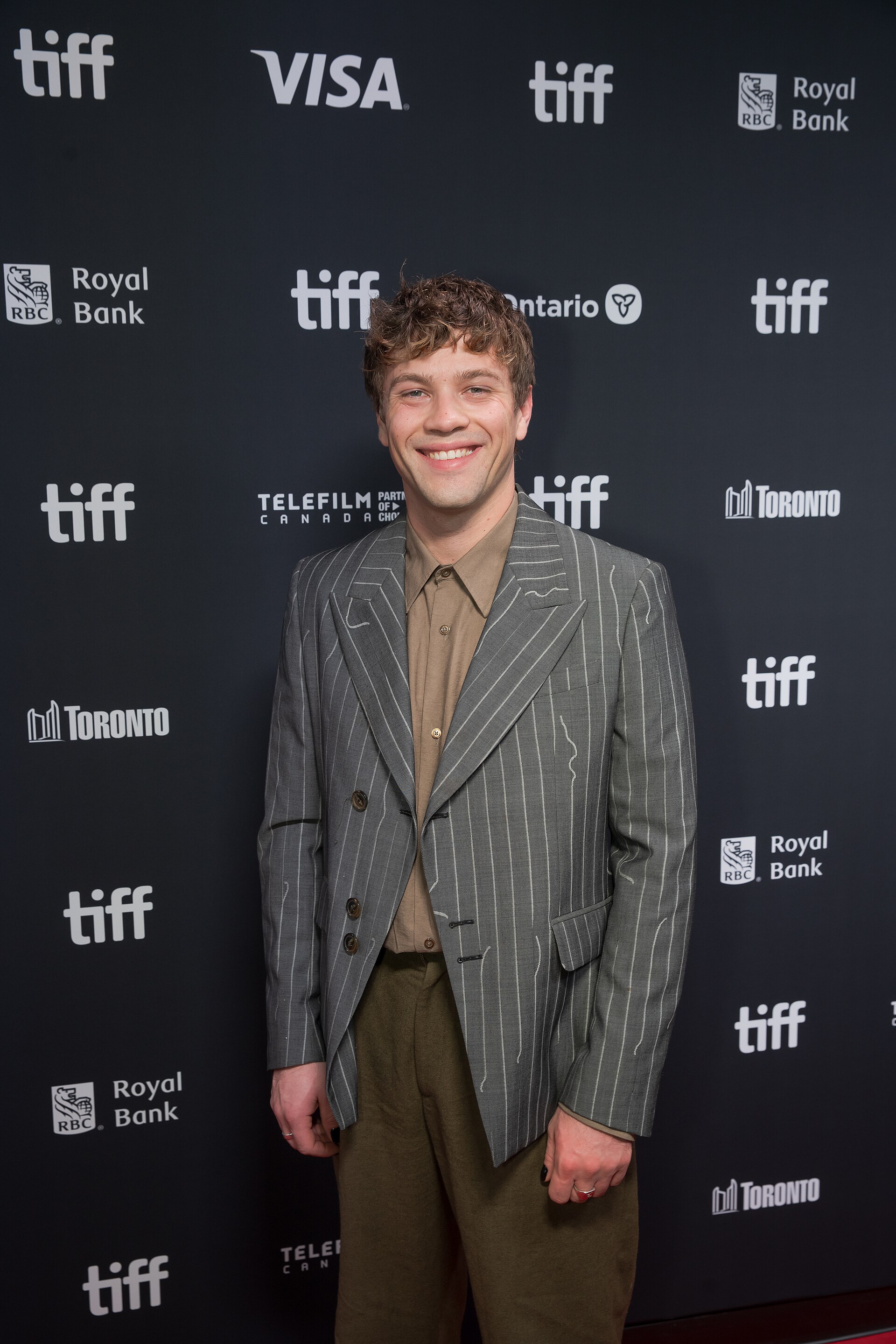 Connor Jessup at 2025 Toronto International Film Festival