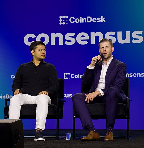Eric Trump at Consensus 2025 in Toronto (May 15, 2025)