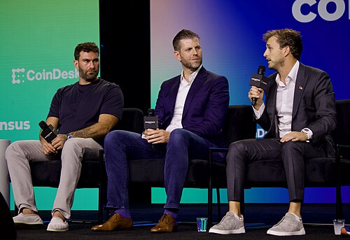 Eric Trump at Consensus 2025 in Toronto (May 16, 2025)