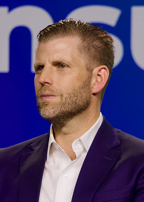 Eric Trump at Consensus 2025 in Toronto (May 15, 2025)