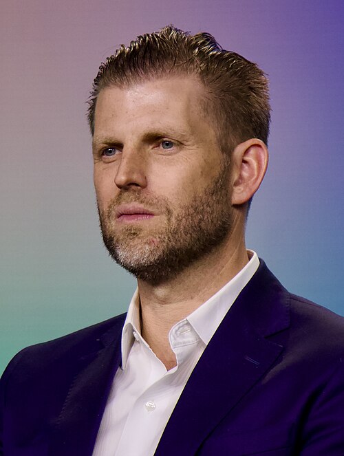 Eric Trump at Consensus 2025 in Toronto (May 16, 2025)
