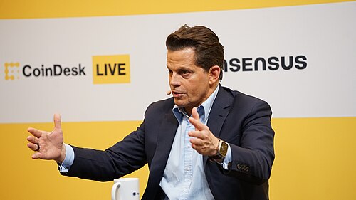 Anthony Scaramucci at Consensus 2026 in Hong Kong