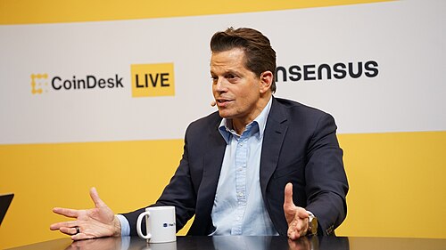 Anthony Scaramucci at Consensus 2026 in Hong Kong