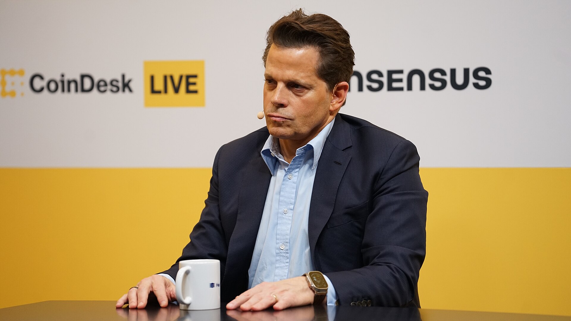Anthony Scaramucci at Consensus 2026 in Hong Kong