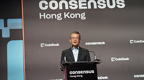 Paul Chan Mo-po at Consensus Hong Kong 2026