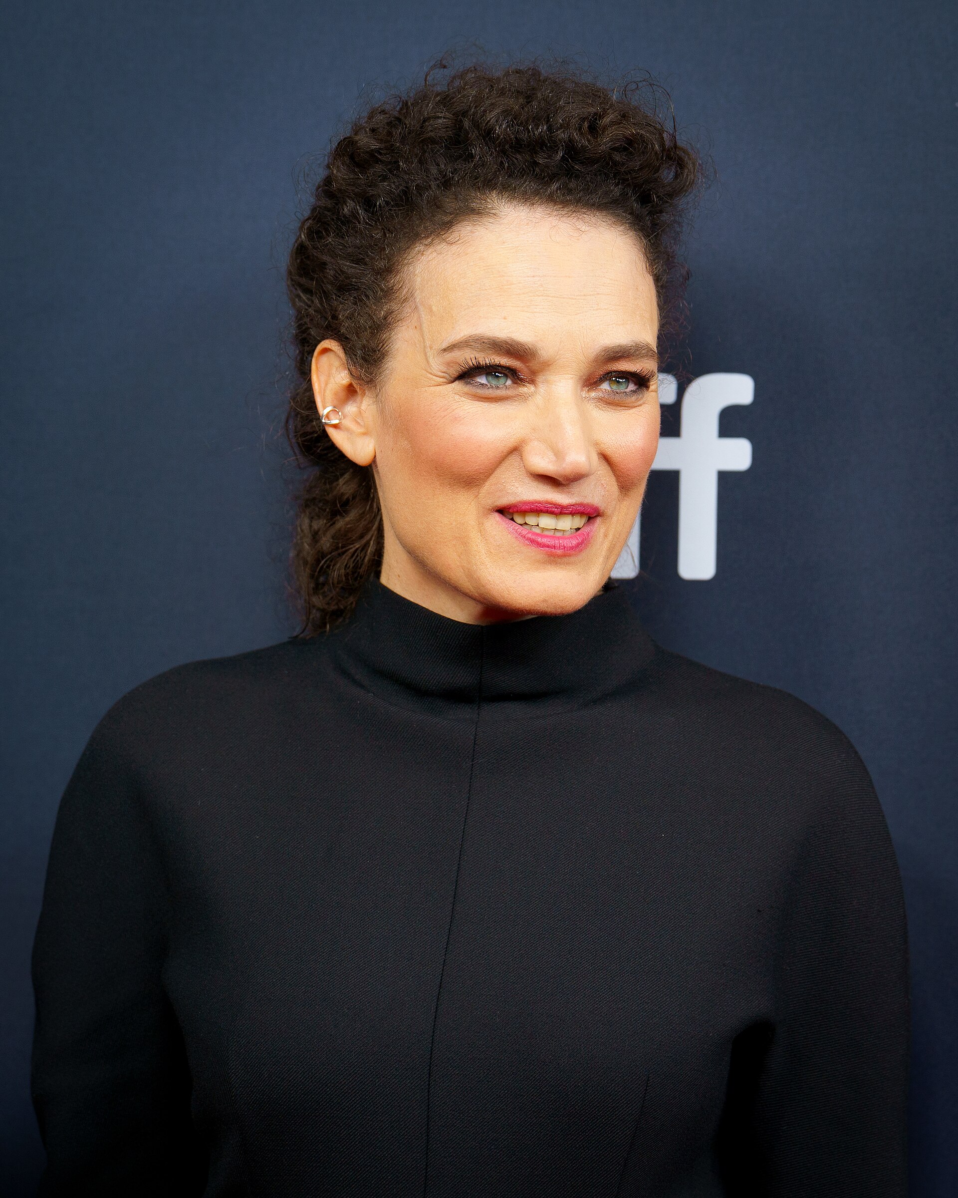 Coralie Fargeat, director, at the 2024 Toronto International Film Festival (TIFF) in Toronto, Canada