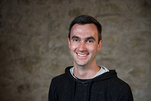 Corbin Fonville at SXSW in March 2024. Taken as part of the WikiPortraits project.