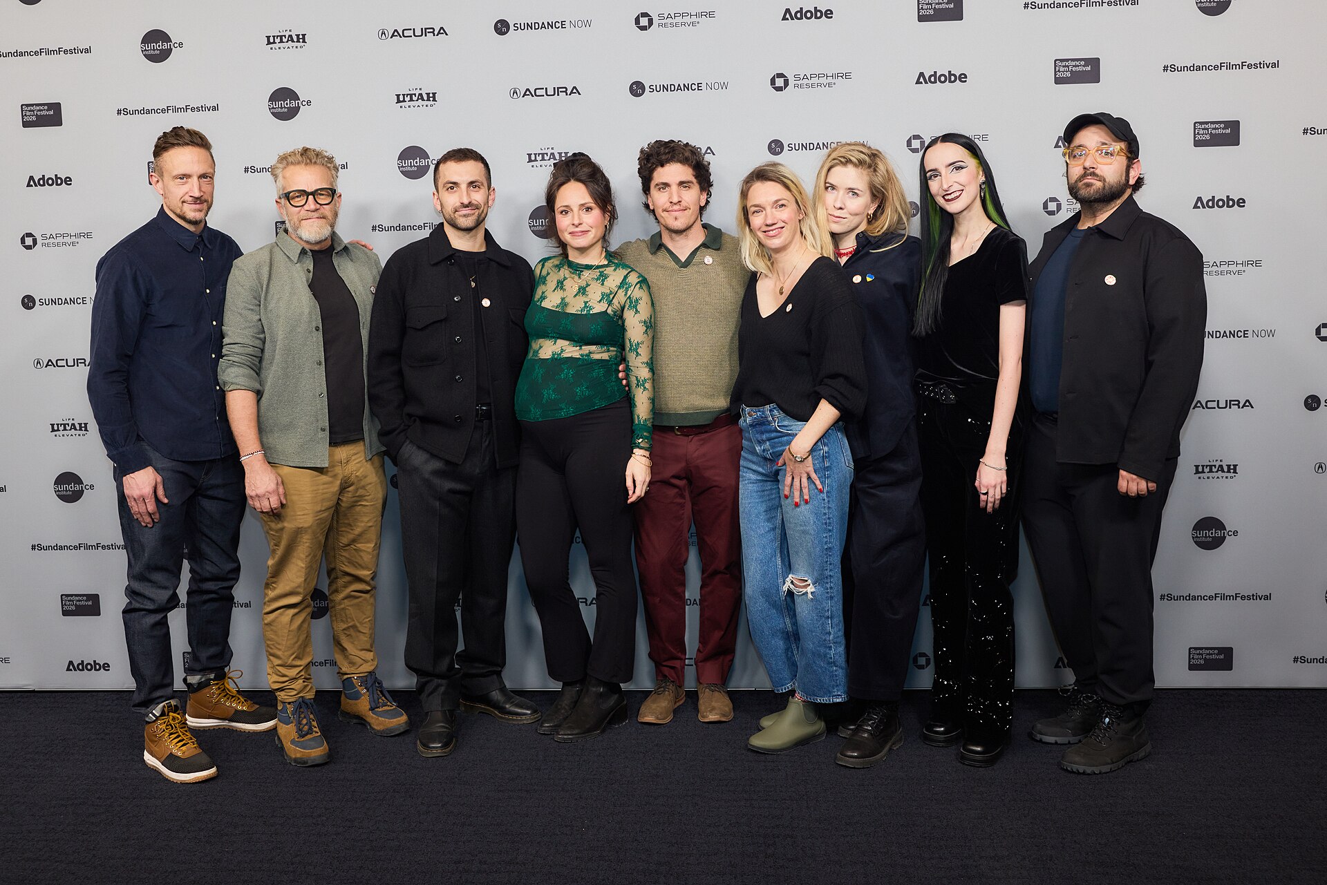Crew at the 2026 Sundance Film Festival for The Lake
