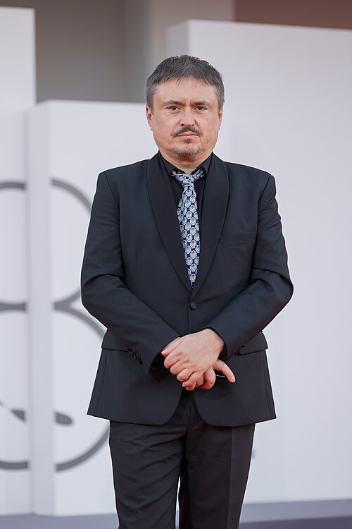 Cristian Mungiu, director, screenwriter, at 82nd Venice International Film Festival in Venice, Italy.