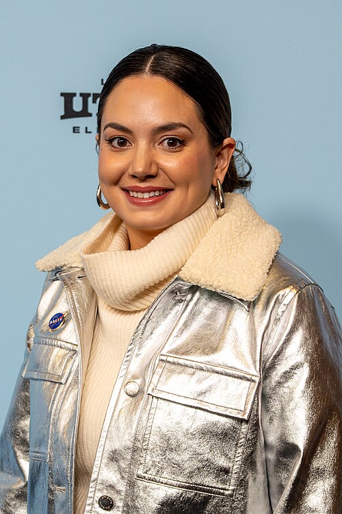 Cristina Costantini, director and writer, at the 2025 Sundance Film Festival for Sally