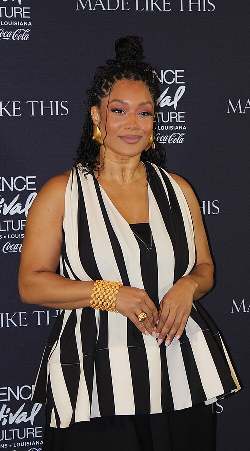 Crystal Hayslett at the Essence Festival of Culture 2025 in New Orleans, Louisiana in July 2025.