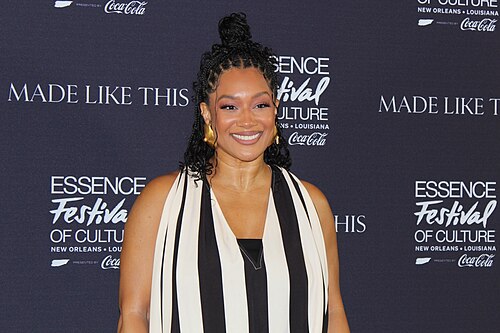 Crystal Hayslett at the Essence Festival of Culture 2025 in New Orleans, Louisiana in July 2025.