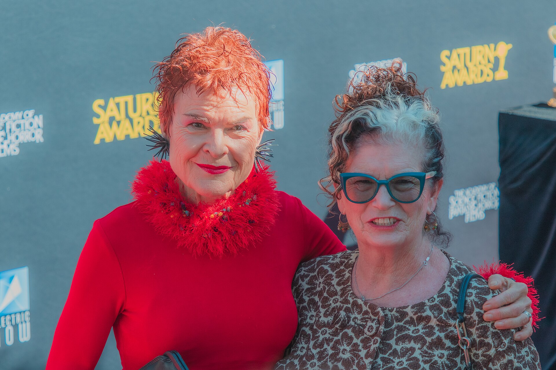 Cynthia Scott & Jenette Goldstein at the 53rd Saturn Awards