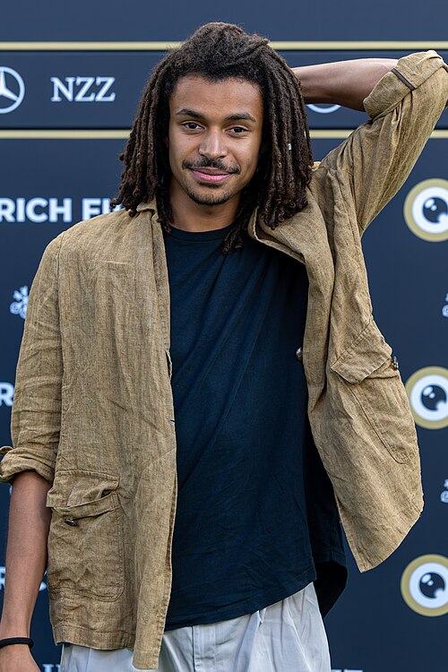 Damien Hauser on the Green Carpet at the 2025 Zurich Film Festival.