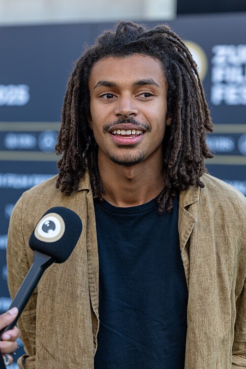 Damien Hauser on the Green Carpet at the 2025 Zurich Film Festival.