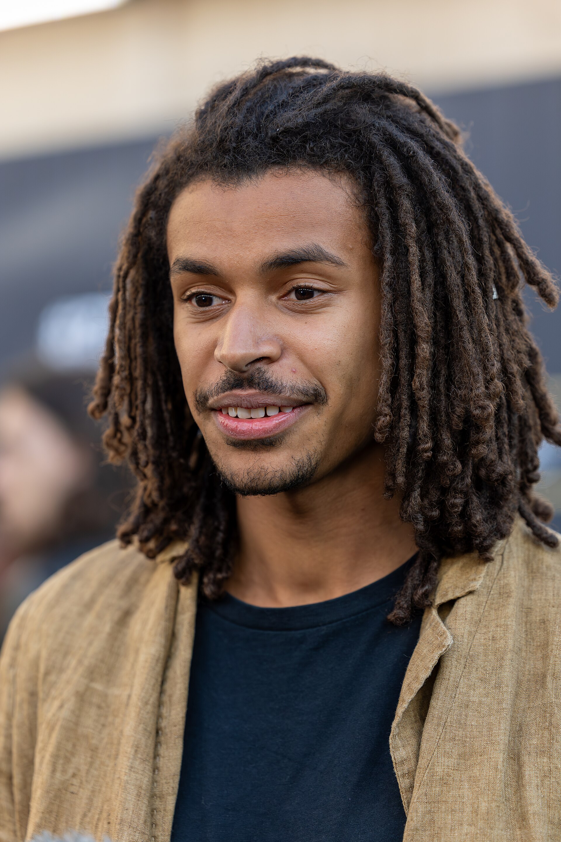 Damien Hauser on the Green Carpet at the 2025 Zurich Film Festival.